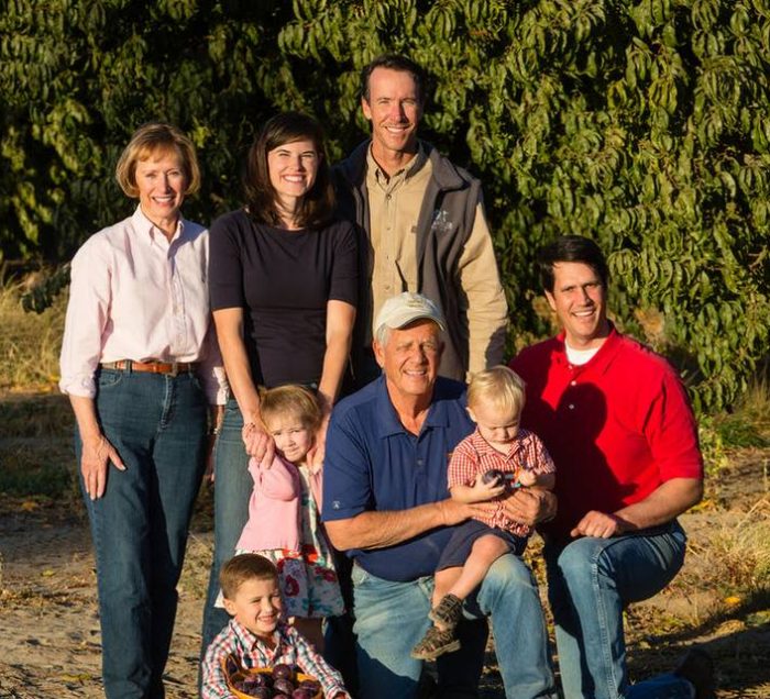 Bill and Carol Chandler, owners of Chandler Farms