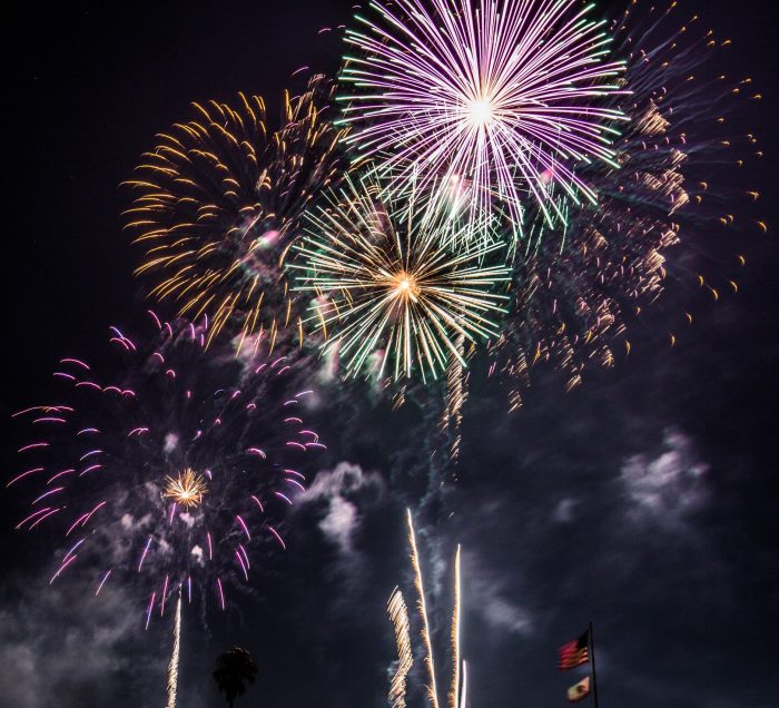 Fireworks show at Cal Expo