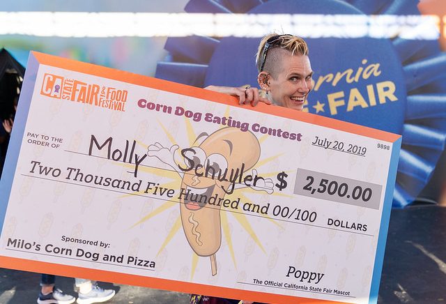 Molly Schuyler wins the competition