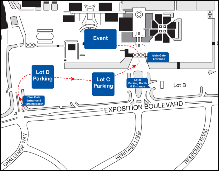 Cal Expo Map