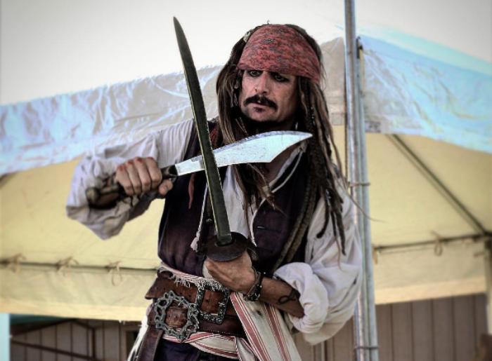 Jack Spareribs with swords