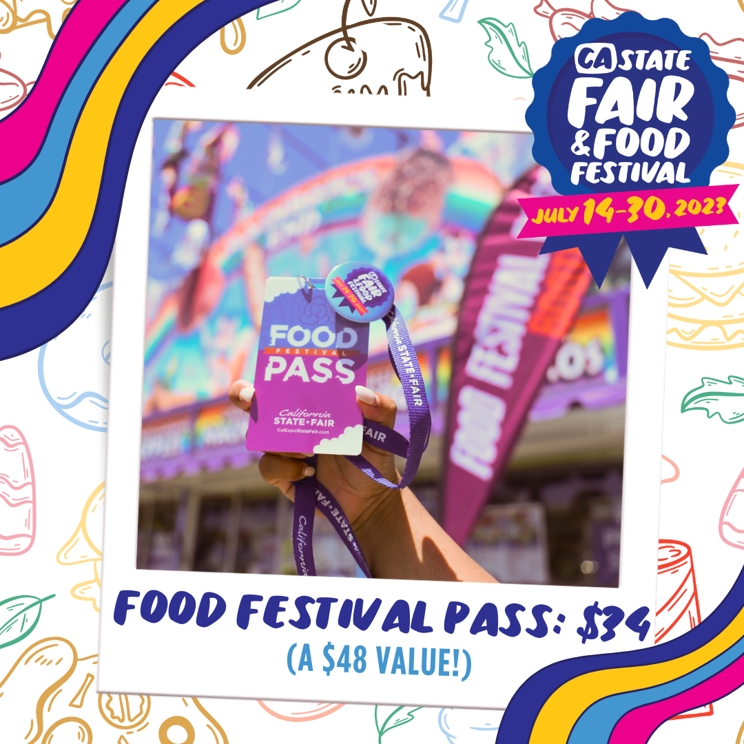 food festival pass: $34. a $48 value