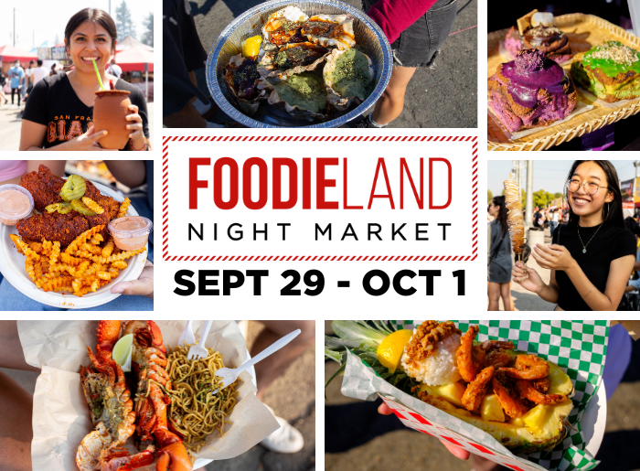 FoodieLand Night Market. Sept 29 - Oct 1