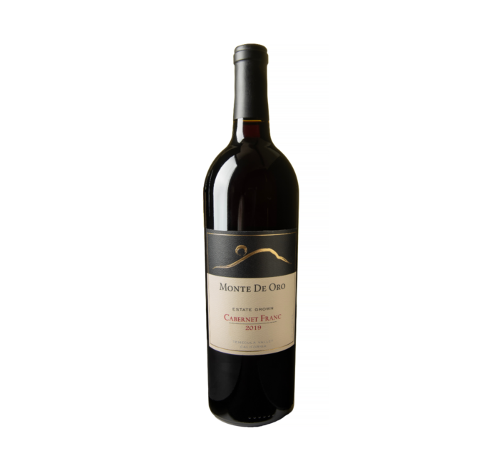 A bottle of Monte Ce Oro CF on an isolated white background