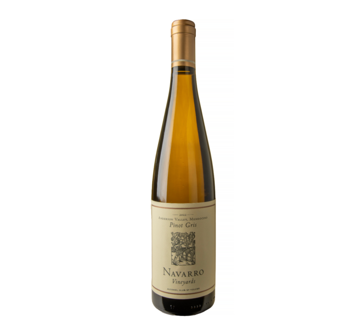 A bottle of Navarro PG on an isolated white background