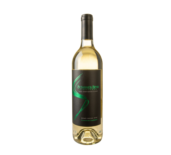 A bottle of Scribner Bend SB on an isolated white background