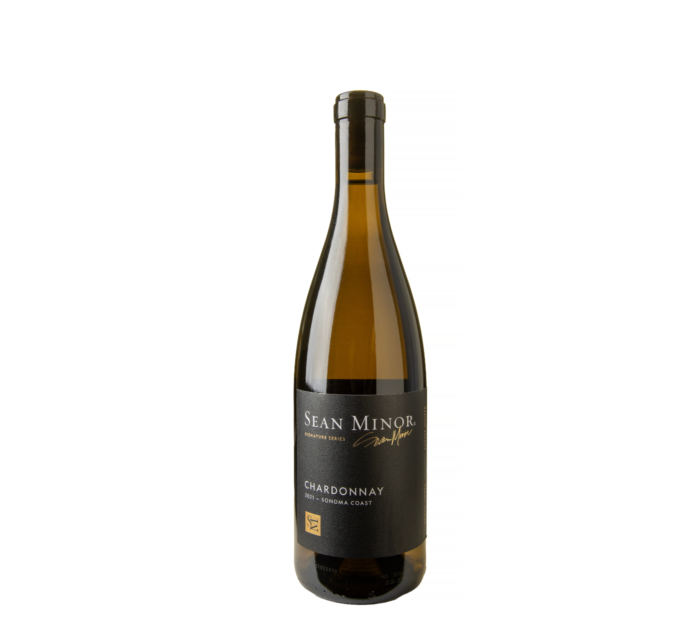 A bottle of Sean Minor C on an isolated white background
