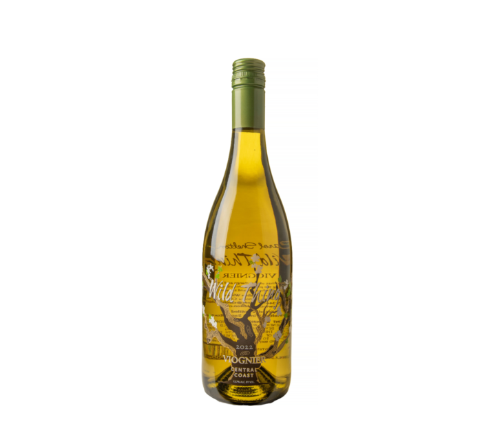 A bottle of Wild Thing V on an isolated white background